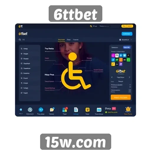 Acessibilidade e interface do usuário no site 6ttbet