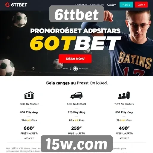 Promoções atrativas disponíveis no 6ttbet