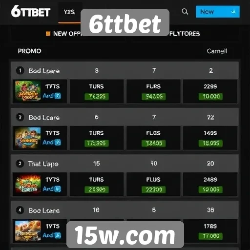 Comparação entre bônus e promoções do 6ttbet