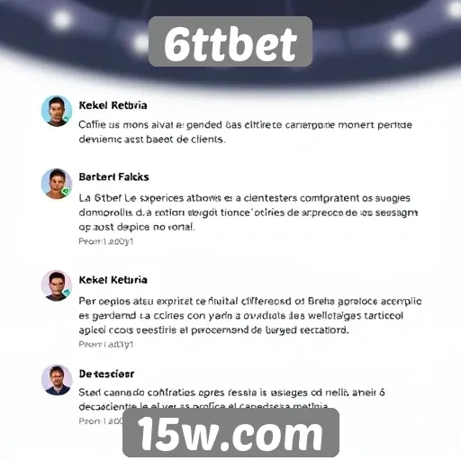 Feedback dos usuários sobre o atendimento ao cliente no 6ttbet