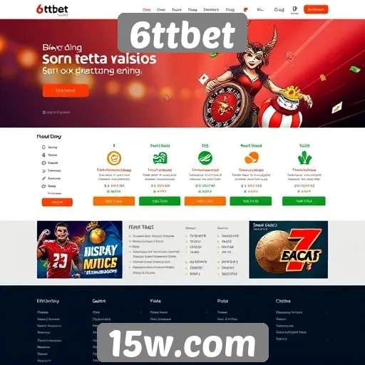 Facilidade de navegação no site 6ttbet