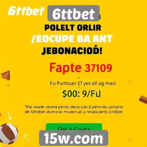6ttbet oferece promoções para novos usuários